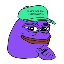 Purple Pepe $PURPE 标志