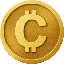 Cryptocurrency Coin CRYPTO 标志