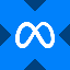 Meta tokenized stock (xStock) METAX 标志