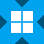 Microsoft tokenized stock (xStock) MSFTX 标志