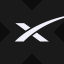 SpaceX tokenized stock (xStock) SPCXx 标志